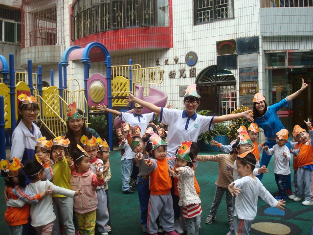 外经贸幼儿园欢迎东莞市师范学生来园见习