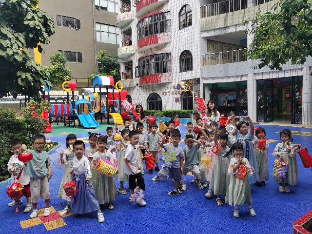 外经贸幼儿园中秋节主题活动